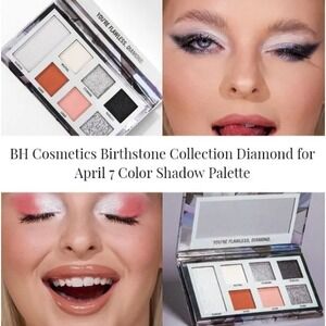 BH Cosmetics Diamond For April‎ Eyeshadow Palette 7 Color Shimmers Glitters